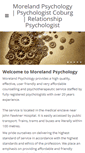 Mobile Screenshot of morelandpsychology.com.au